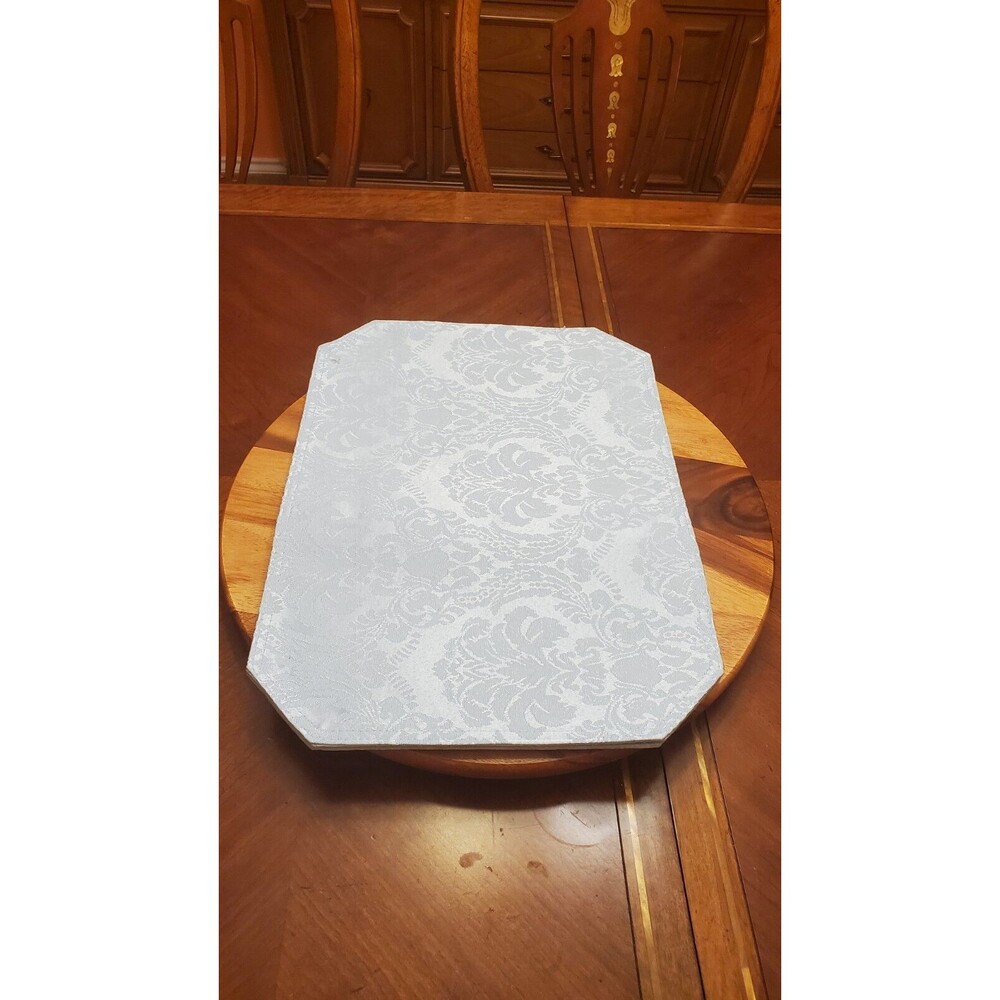 Bardwil Linens Set Of 4 PLACEMATS Light Blue About 18” X 13.”